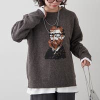 RMAF　NICE CLAUP / OLIVE des OLIVE（リマインドミーアンドフォーエバー　ナイスクラップ　オリーブデオリーブ）のトップス/ニット・セーター