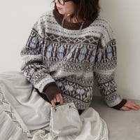 RMAF　NICE CLAUP / OLIVE des OLIVE（リマインドミーアンドフォーエバー　ナイスクラップ　オリーブデオリーブ）のトップス/ニット・セーター
