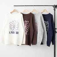 RMAF　NICE CLAUP / OLIVE des OLIVE（リマインドミーアンドフォーエバー　ナイスクラップ　オリーブデオリーブ）のトップス/ニット・セーター