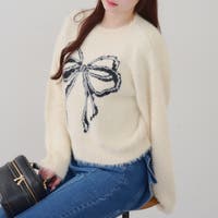 NICE CLAUP / OLIVE des OLIVE OUTLET(ナイスクラップ オリーブデオリーブ アウトレット)のトップス/ニット・セーター