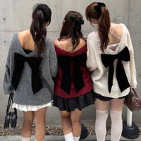 RMAF　NICE CLAUP / OLIVE des OLIVE（リマインドミーアンドフォーエバー　ナイスクラップ　オリーブデオリーブ）のトップス/ニット・セーター