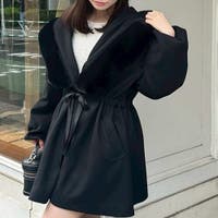 RMAF　NICE CLAUP / OLIVE des OLIVE（リマインドミーアンドフォーエバー　ナイスクラップ　オリーブデオリーブ）のアウター(コート・ジャケットなど)/ハーフコート