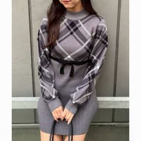 NICE CLAUP / OLIVE des OLIVE　OUTLET（ナイスクラップ　オリーブデオリーブ　アウトレット）のワンピース・ドレス/ニットワンピース