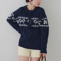 RMAF　NICE CLAUP / OLIVE des OLIVE（リマインドミーアンドフォーエバー　ナイスクラップ　オリーブデオリーブ）のトップス/ニット・セーター