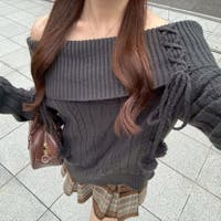 RMAF　NICE CLAUP / OLIVE des OLIVE（リマインドミーアンドフォーエバー　ナイスクラップ　オリーブデオリーブ）のトップス/ニット・セーター