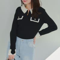 RMAF　NICE CLAUP / OLIVE des OLIVE（リマインドミーアンドフォーエバー　ナイスクラップ　オリーブデオリーブ）のトップス/ニット・セーター