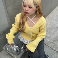 RMAF　NICE CLAUP / OLIVE des OLIVE（リマインドミーアンドフォーエバー　ナイスクラップ　オリーブデオリーブ）のトップス/カーディガン