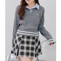 RMAF　NICE CLAUP / OLIVE des OLIVE（リマインドミーアンドフォーエバー　ナイスクラップ　オリーブデオリーブ）のトップス/ニット・セーター