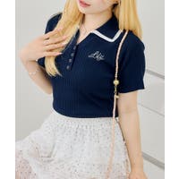 RMAF　NICE CLAUP / OLIVE des OLIVE（リマインドミーアンドフォーエバー　ナイスクラップ　オリーブデオリーブ）のトップス/ポロシャツ
