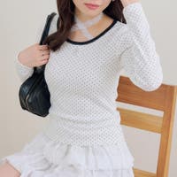 NICE CLAUP / OLIVE des OLIVE　OUTLET（ナイスクラップ　オリーブデオリーブ　アウトレット）のトップス/カットソー