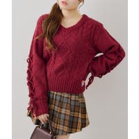 RMAF　NICE CLAUP / OLIVE des OLIVE（リマインドミーアンドフォーエバー　ナイスクラップ　オリーブデオリーブ）のトップス/ニット