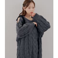 RMAF　NICE CLAUP / OLIVE des OLIVE（リマインドミーアンドフォーエバー　ナイスクラップ　オリーブデオリーブ）のトップス/ニット