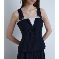 NICE CLAUP / OLIVE des OLIVE　OUTLET（ナイスクラップ　オリーブデオリーブ　アウトレット）のトップス/ベスト・ジレ