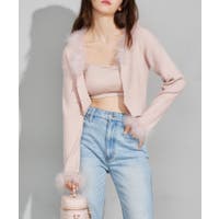 NICE CLAUP / OLIVE des OLIVE　OUTLET（ナイスクラップ　オリーブデオリーブ　アウトレット）のトップス/カーディガン