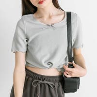 RMAF　NICE CLAUP / OLIVE des OLIVE（リマインドミーアンドフォーエバー　ナイスクラップ　オリーブデオリーブ）のトップス/Ｔシャツ