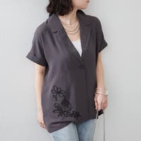 RMAF　NICE CLAUP / OLIVE des OLIVE（リマインドミーアンドフォーエバー　ナイスクラップ　オリーブデオリーブ）のアウター(コート・ジャケットなど)/テーラードジャケット