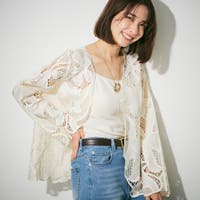 RMAF　NICE CLAUP / OLIVE des OLIVE（リマインドミーアンドフォーエバー　ナイスクラップ　オリーブデオリーブ）のトップス/カーディガン