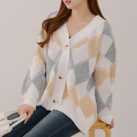RMAF　NICE CLAUP / OLIVE des OLIVE（リマインドミーアンドフォーエバー　ナイスクラップ　オリーブデオリーブ）のトップス/カーディガン