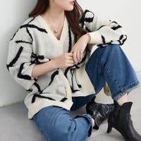 RMAF　NICE CLAUP / OLIVE des OLIVE（リマインドミーアンドフォーエバー　ナイスクラップ　オリーブデオリーブ）のトップス/カーディガン