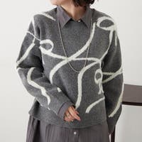 RMAF　NICE CLAUP / OLIVE des OLIVE（リマインドミーアンドフォーエバー　ナイスクラップ　オリーブデオリーブ）のトップス/ニット・セーター