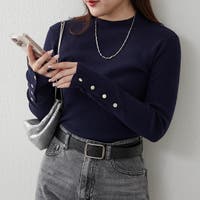 RMAF　NICE CLAUP / OLIVE des OLIVE（リマインドミーアンドフォーエバー　ナイスクラップ　オリーブデオリーブ）のトップス/ニット・セーター