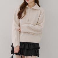 RMAF　NICE CLAUP / OLIVE des OLIVE（リマインドミーアンドフォーエバー　ナイスクラップ　オリーブデオリーブ）のトップス/ニット・セーター