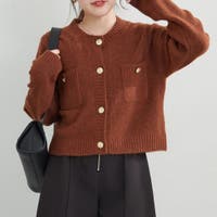 RMAF　NICE CLAUP / OLIVE des OLIVE（リマインドミーアンドフォーエバー　ナイスクラップ　オリーブデオリーブ）のトップス/カーディガン