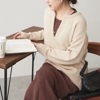 RMAF　NICE CLAUP / OLIVE des OLIVE（リマインドミーアンドフォーエバー　ナイスクラップ　オリーブデオリーブ）のトップス/ニット・セーター