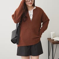 RMAF　NICE CLAUP / OLIVE des OLIVE（リマインドミーアンドフォーエバー　ナイスクラップ　オリーブデオリーブ）のトップス/ニット・セーター