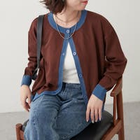 RMAF　NICE CLAUP / OLIVE des OLIVE（リマインドミーアンドフォーエバー　ナイスクラップ　オリーブデオリーブ）のトップス/カーディガン