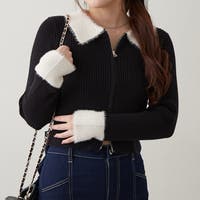 RMAF　NICE CLAUP / OLIVE des OLIVE（リマインドミーアンドフォーエバー　ナイスクラップ　オリーブデオリーブ）のトップス/カーディガン