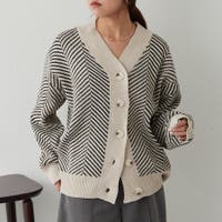 NICE CLAUP / OLIVE des OLIVE　OUTLET（ナイスクラップ　オリーブデオリーブ　アウトレット）のトップス/カーディガン