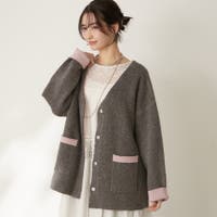 RMAF　NICE CLAUP / OLIVE des OLIVE（リマインドミーアンドフォーエバー　ナイスクラップ　オリーブデオリーブ）のトップス/カーディガン