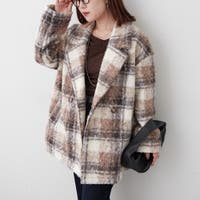 RMAF　NICE CLAUP / OLIVE des OLIVE（リマインドミーアンドフォーエバー　ナイスクラップ　オリーブデオリーブ）のアウター(コート・ジャケットなど)/ハーフコート