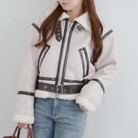 RMAF　NICE CLAUP / OLIVE des OLIVE（リマインドミーアンドフォーエバー　ナイスクラップ　オリーブデオリーブ）のアウター(コート・ジャケットなど)/ブルゾン