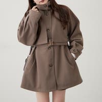 RMAF NICE CLAUP / OLIVE des OLIVE(リマインドミーアンドフォーエバー ナイスクラップ オリーブデオリーブ)のアウター(コート・ジャケットなど)/ハーフコート