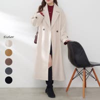 RMAF　NICE CLAUP / OLIVE des OLIVE（リマインドミーアンドフォーエバー　ナイスクラップ　オリーブデオリーブ）のアウター(コート・ジャケットなど)/ロングコート