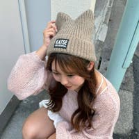 RMAF　NICE CLAUP / OLIVE des OLIVE（リマインドミーアンドフォーエバー　ナイスクラップ　オリーブデオリーブ）の帽子/ニット帽