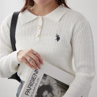 RMAF　NICE CLAUP / OLIVE des OLIVE（リマインドミーアンドフォーエバー　ナイスクラップ　オリーブデオリーブ）のトップス/ニット・セーター