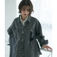 RMAF　NICE CLAUP / OLIVE des OLIVE（リマインドミーアンドフォーエバー　ナイスクラップ　オリーブデオリーブ）のアウター(コート・ジャケットなど)/デニムジャケット