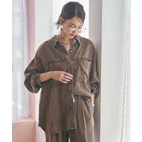 RMAF　NICE CLAUP / OLIVE des OLIVE（リマインドミーアンドフォーエバー　ナイスクラップ　オリーブデオリーブ）のトップス/デニムシャツ