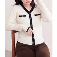 NICE CLAUP / OLIVE des OLIVE　OUTLET（ナイスクラップ　オリーブデオリーブ　アウトレット）のトップス/ニット
