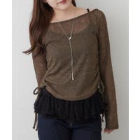 RMAF　NICE CLAUP / OLIVE des OLIVE（リマインドミーアンドフォーエバー　ナイスクラップ　オリーブデオリーブ）のトップス/カットソー