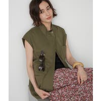 RMAF　NICE CLAUP / OLIVE des OLIVE（リマインドミーアンドフォーエバー　ナイスクラップ　オリーブデオリーブ）のトップス/ベスト・ジレ