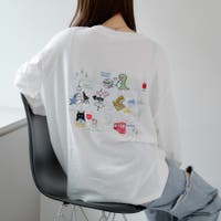 RMAF　NICE CLAUP / OLIVE des OLIVE（リマインドミーアンドフォーエバー　ナイスクラップ　オリーブデオリーブ）のトップス/Ｔシャツ