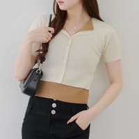 RMAF　NICE CLAUP / OLIVE des OLIVE（リマインドミーアンドフォーエバー　ナイスクラップ　オリーブデオリーブ）のトップス/カットソー