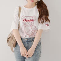 RMAF　NICE CLAUP / OLIVE des OLIVE（リマインドミーアンドフォーエバー　ナイスクラップ　オリーブデオリーブ）のトップス/Ｔシャツ