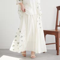 RMAF　NICE CLAUP / OLIVE des OLIVE（リマインドミーアンドフォーエバー　ナイスクラップ　オリーブデオリーブ）のスカート/ロングスカート・マキシスカート