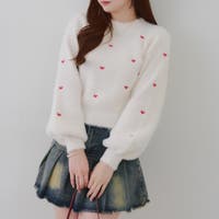 RMAF　NICE CLAUP / OLIVE des OLIVE（リマインドミーアンドフォーエバー　ナイスクラップ　オリーブデオリーブ）のトップス/ニット・セーター