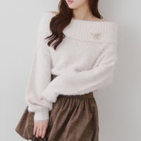 RMAF　NICE CLAUP / OLIVE des OLIVE（リマインドミーアンドフォーエバー　ナイスクラップ　オリーブデオリーブ）のトップス/ニット・セーター